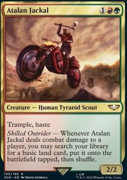 Atalan Jackal⁣ - Universes Beyond: Warhammer 40,000⁣ (Rare)⁣ [105]