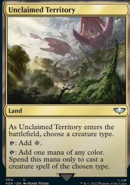 Unclaimed Territory⁣ - Universes Beyond: Warhammer 40,000⁣ (Uncommon)⁣ [304]