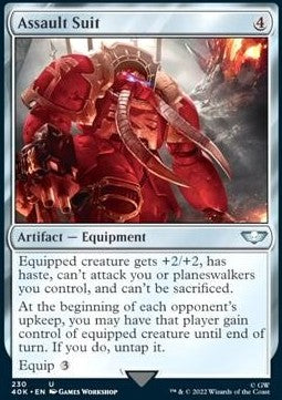 Assault Suit⁣ - Universes Beyond: Warhammer 40,000⁣ (Uncommon)⁣ [230]