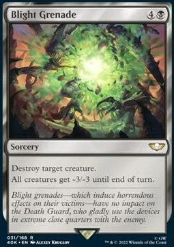 Blight Grenade⁣ - Universes Beyond: Warhammer 40,000⁣ (Rare)⁣ [31]