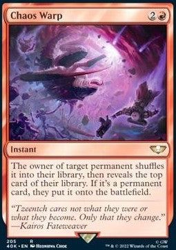 Chaos Warp⁣ - Universes Beyond: Warhammer 40,000⁣ (Rare)⁣ [205]