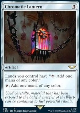 Chromatic Lantern⁣ - Universes Beyond: Warhammer 40,000⁣ (Rare)⁣ [232]