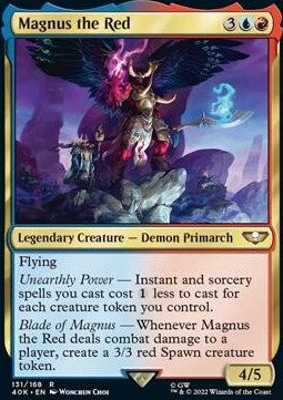 Magnus the Red⁣ - Universes Beyond: Warhammer 40,000⁣ (Rare)⁣ [131]