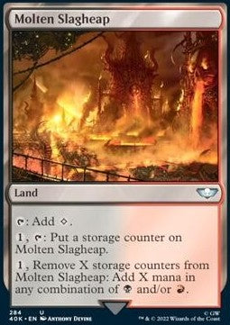 Molten Slagheap⁣ - Universes Beyond: Warhammer 40,000⁣ (Uncommon)⁣ [284]