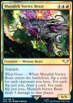 Mutalith Vortex Beast⁣ - Universes Beyond: Warhammer 40,000⁣ (Rare)⁣ [134]