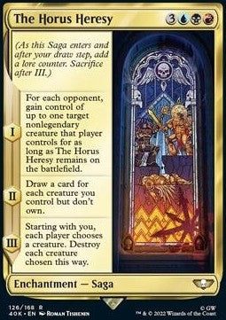The Horus Heresy⁣ - Universes Beyond: Warhammer 40,000⁣ (Rare)⁣ [126]