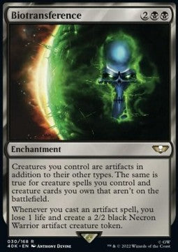 Biotransference⁣ - Universes Beyond: Warhammer 40,000⁣ (Rare)⁣ [30]