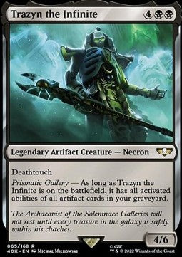Trazyn the Infinite⁣ - Universes Beyond: Warhammer 40,000⁣ (Rare)⁣ [65]