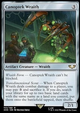 Canoptek Wraith - Universes Beyond: Warhammer 40,000 (Rare) [40K-153]
