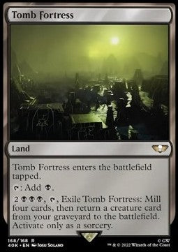 Tomb Fortress⁣ - Universes Beyond: Warhammer 40,000⁣ (Rare)⁣ [168]