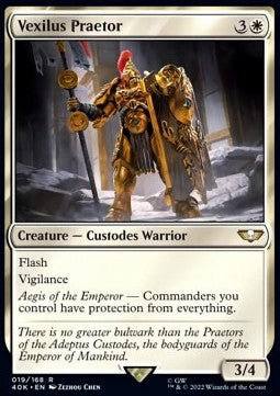 Vexilus Praetor⁣ - Universes Beyond: Warhammer 40,000⁣ (Rare)⁣ [19]