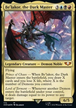 Be'lakor, the Dark Master (V.2)⁣ - Universes Beyond: Warhammer 40,000⁣ (Mythic)⁣ [172]