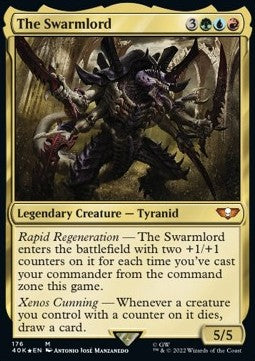 The Swarmlord (V.2)⁣ - Universes Beyond: Warhammer 40,000⁣ (Mythic)⁣ [176]