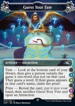 Guess Your Fate (V.2)⁣ - Unfinity⁣ (Uncommon)⁣ [215]
