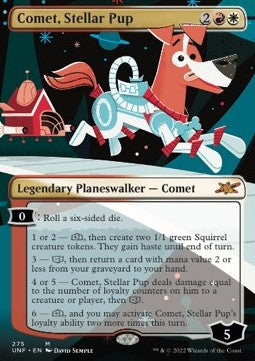 Comet, Stellar Pup (V.1)⁣ - Unfinity: Extras⁣ (Mythic)⁣ [275]
