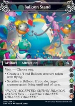 Balloon Stand (V.2)⁣ - Unfinity⁣ (Uncommon)⁣ [200]
