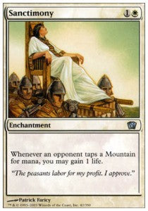 Sanctimony⁣ - Eighth Edition⁣ (Uncommon)⁣ [42]