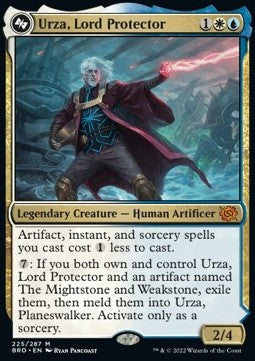 Urza, Lord Protector // Urza, Planeswalker⁣ - The Brothers' War⁣ (Mythic)⁣ [225]
