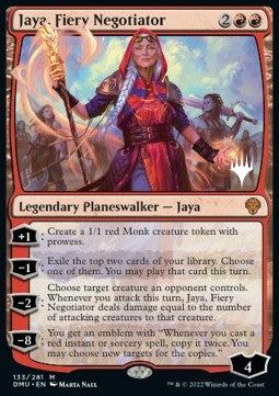 Jaya, Fiery Negotiator (V.2)⁣ - Dominaria United: Promos⁣ (Mythic)⁣ [133]