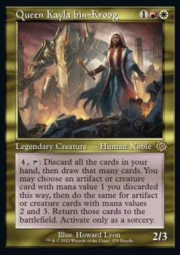 Queen Kayla bin-Kroog (V.3)⁣ - The Brothers' War: Promos⁣ (Rare)⁣ [379]