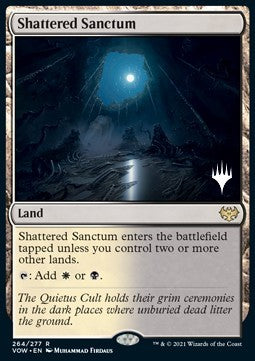 Shattered Sanctum (V.2)⁣ - Innistrad: Crimson Vow: Promos⁣ (Rare)⁣ [264]