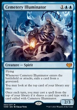 Cemetery Illuminator (V.2)⁣ - Innistrad: Crimson Vow: Promos⁣ (Mythic)⁣ [50]