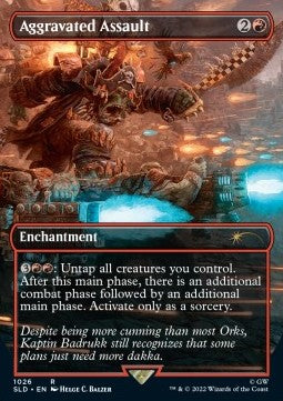 Aggravated Assault⁣ - Secret Lair Drop Series: October Superdrop 2022⁣ (Rare)⁣ [1026]
