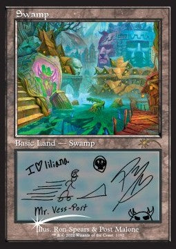 Swamp⁣ - Secret Lair Drop Series: October Superdrop 2022⁣ (Rare)⁣ [1192]