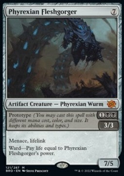 Phyrexian Fleshgorger⁣ - The Brothers' War⁣ (Mythic)⁣ [121]