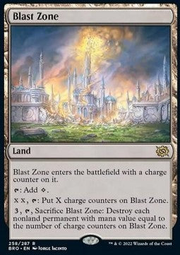 Blast Zone⁣ - The Brothers' War⁣ (Rare)⁣ [258]
