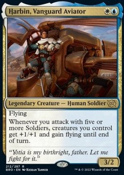 Harbin, Vanguard Aviator⁣ - The Brothers' War⁣ (Rare)⁣ [212]