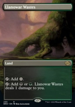 Llanowar Wastes⁣ - The Brothers' War: Extras⁣ (Rare)⁣ [299]