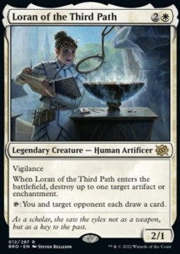 Loran of the Third Path⁣ - The Brothers' War⁣ (Rare)⁣ [12]