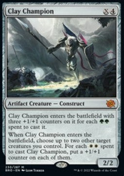 Clay Champion⁣ - The Brothers' War⁣ (Mythic)⁣ [230]