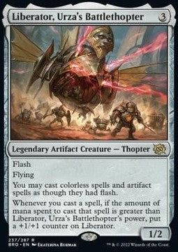 Liberator, Urza's Battlethopter⁣ - The Brothers' War⁣ (Rare)⁣ [237]
