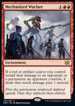 Mechanized Warfare⁣ - The Brothers' War⁣ (Rare)⁣ [139]
