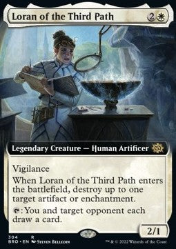 Loran of the Third Path⁣ - The Brothers' War: Extras⁣ (Rare)⁣ [304]