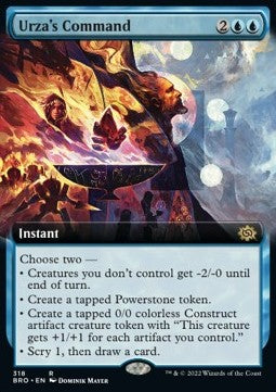Urza's Command⁣ - The Brothers' War: Extras⁣ (Rare)⁣ [318]