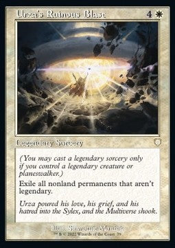 Urza's Ruinous Blast - Commander: The Brothers' War (Rare) [BRC-79]