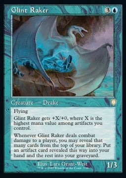 Glint Raker⁣ - Commander: The Brothers' War⁣ (Rare)⁣ [7]