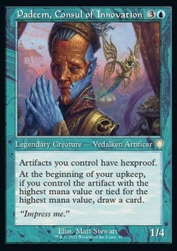 Padeem, Consul of Innovation⁣ - Commander: The Brothers' War⁣ (Rare)⁣ [91]