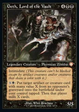 Geth, Lord of the Vault⁣ - Commander: The Brothers' War⁣ (Mythic)⁣ [107]