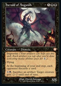 Herald of Anguish⁣ - Commander: The Brothers' War⁣ (Mythic)⁣ [108]