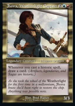 Jhoira, Weatherlight Captain - Commander: The Brothers' War (Mythic) [BRC-126]