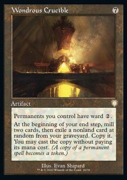 Wondrous Crucible - Commander: The Brothers' War (Rare) [BRC-20]