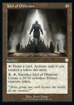 Idol of Oblivion - Commander: The Brothers' War (Rare) [BRC-144]