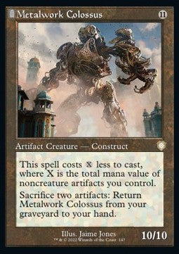 Metalwork Colossus - Commander: The Brothers' War (Rare) [BRC-147]