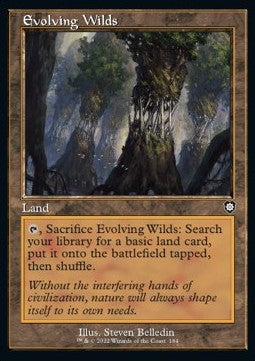 Evolving Wilds⁣ - Commander: The Brothers' War⁣ (Common)⁣ [184]
