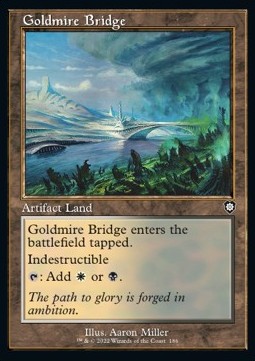 Goldmire Bridge - Commander: The Brothers' War (Common) [BRC-186]