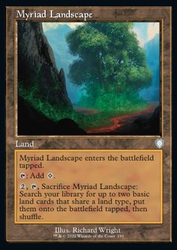 Myriad Landscape - Commander: The Brothers' War (Uncommon) [BRC-190]